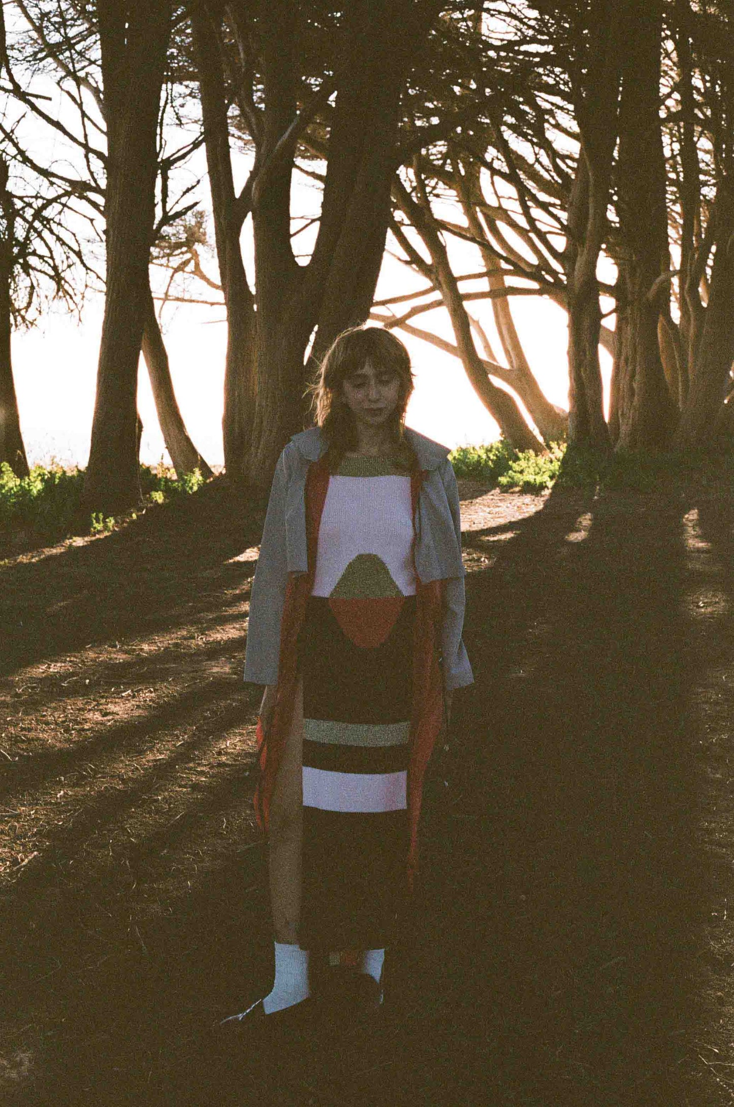 9a. Horizon knit accessory dress