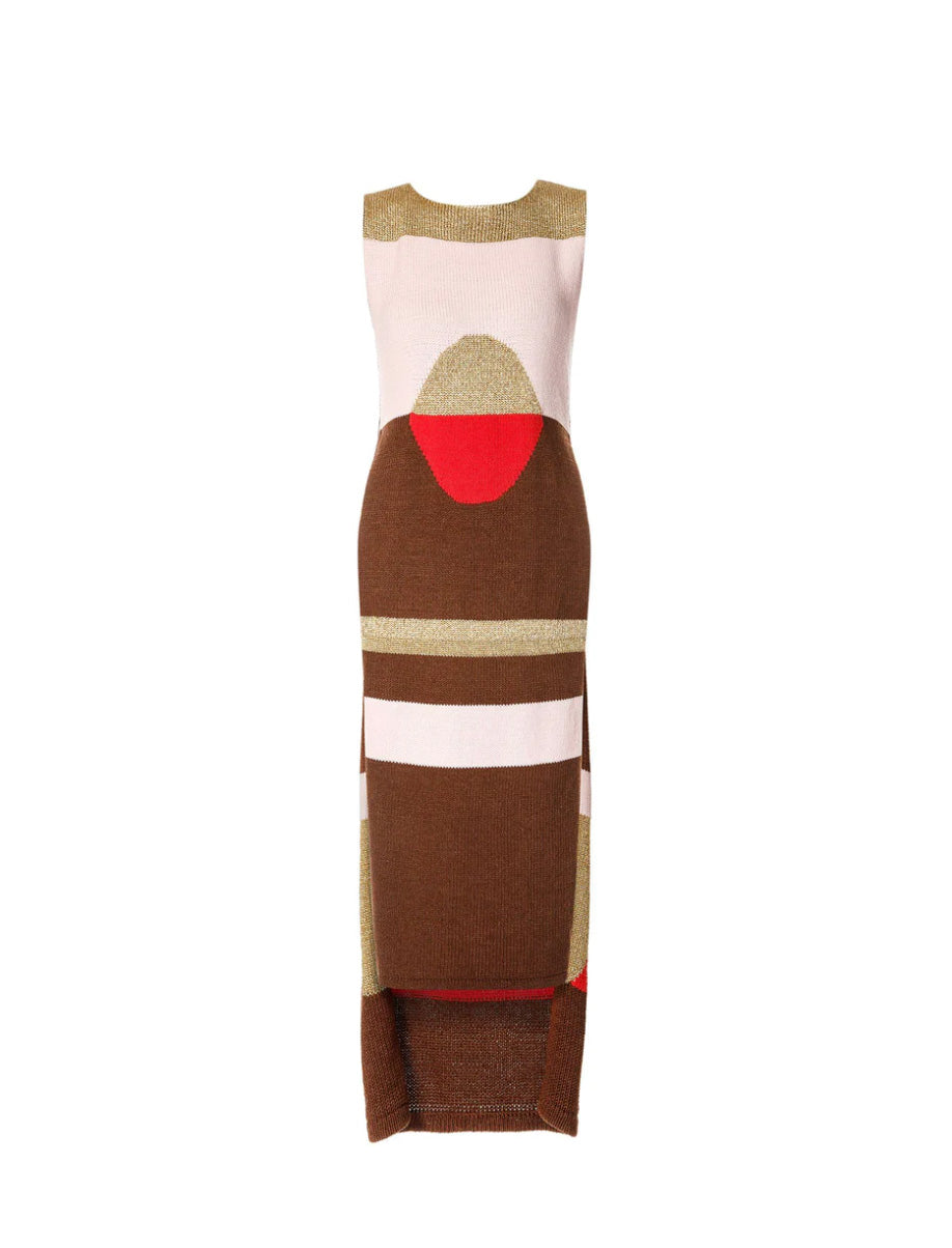 9a. Horizon knit accessory dress
