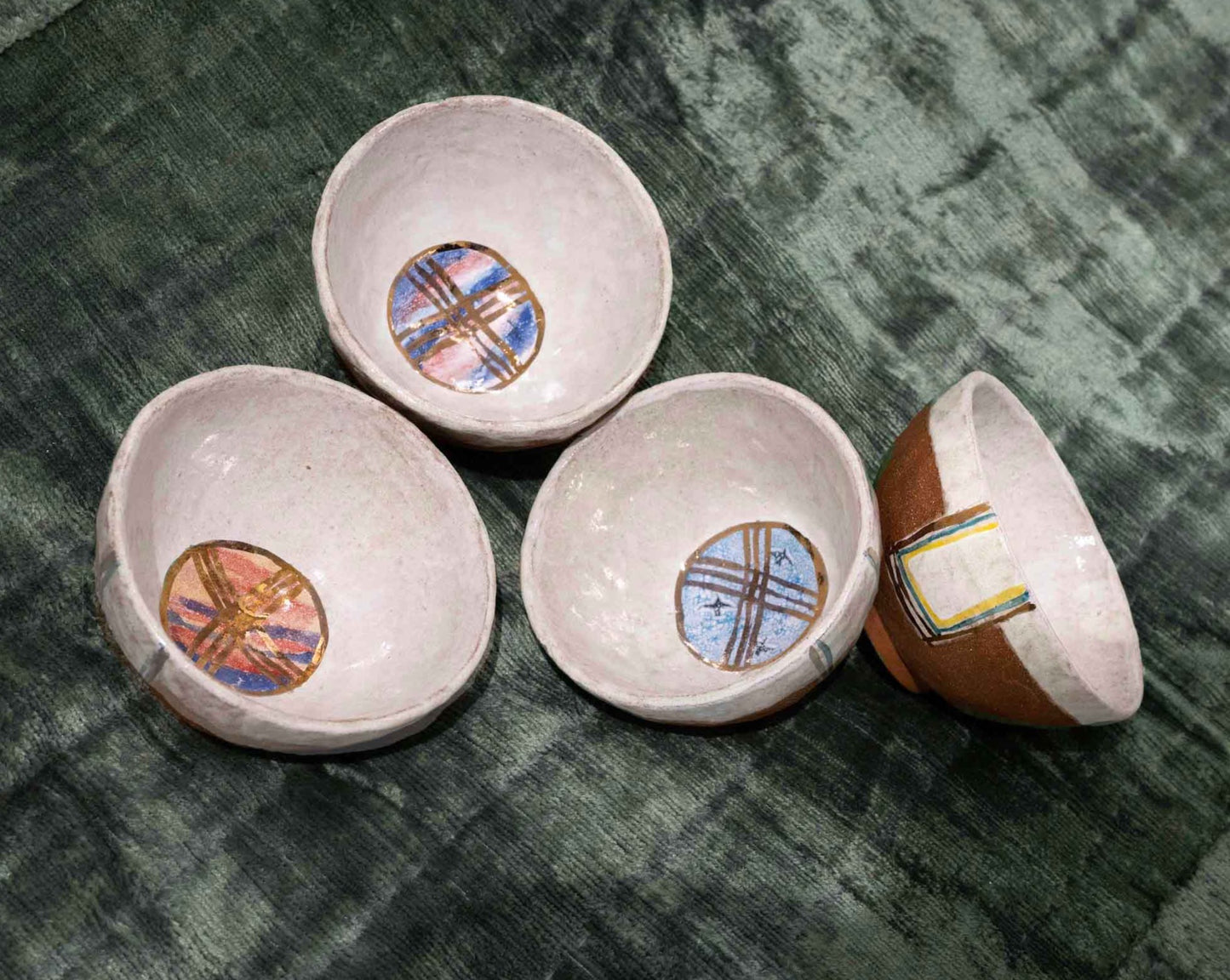 Set of 2 tea bowls