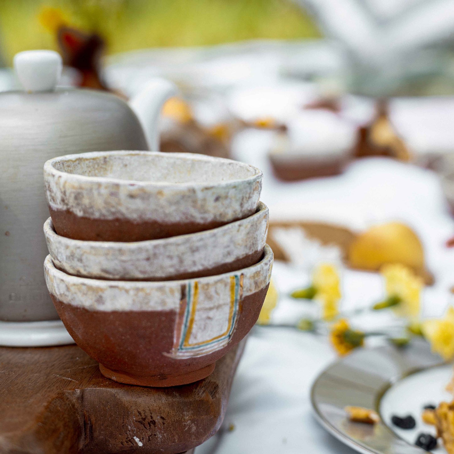 Set of 2 tea bowls